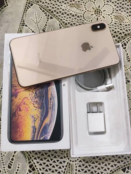 iPhone XS max 256gb PTA approved with Box. 0