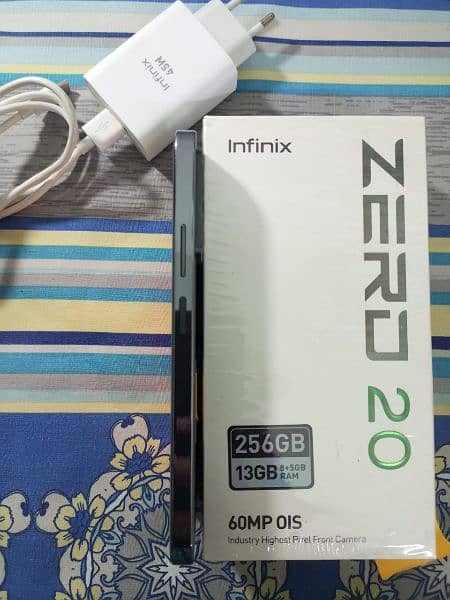 Infinix Zero 20.10/10 condition. No fault. box charger. 2