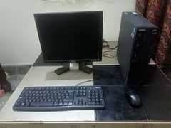 Full PC set Lenovo CPU 4gb ram 250gb window10 & monitor,keyboard,all