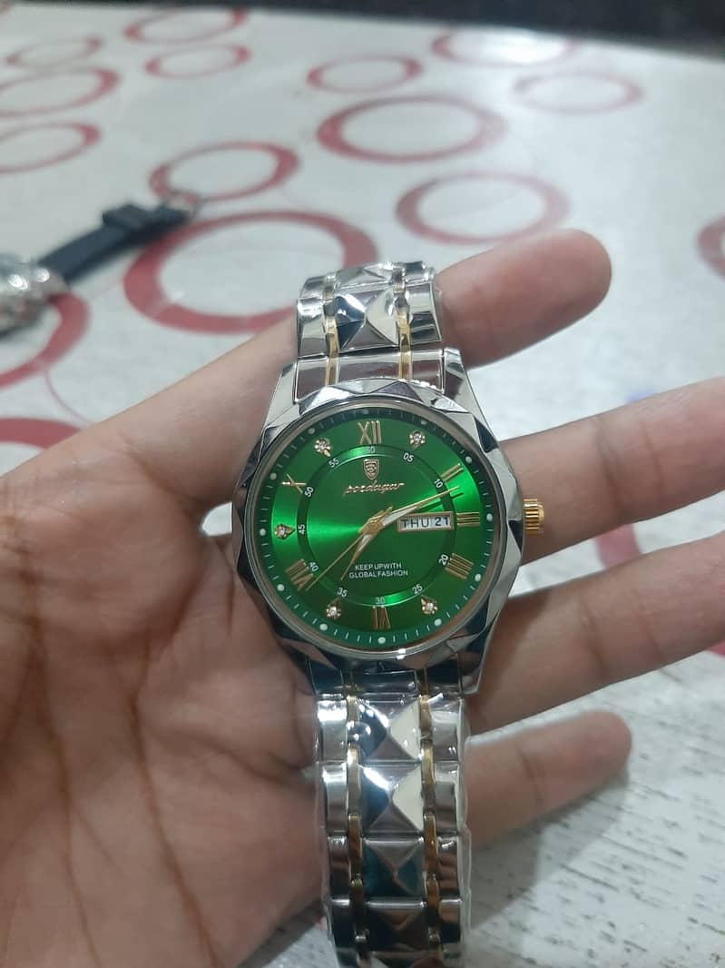 POEDAGAR 858 Luxury Man Wristwatch Waterproof Stainless Steel 2