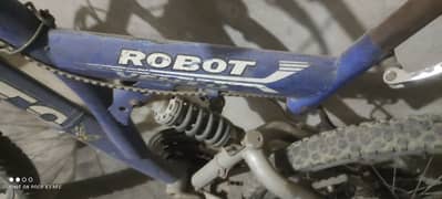 Robot bicycle.
