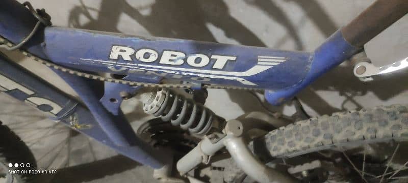 Robot bicycle. 0
