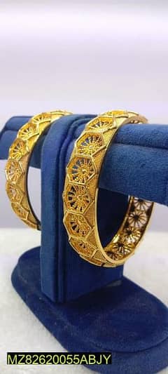 golden platted bangals