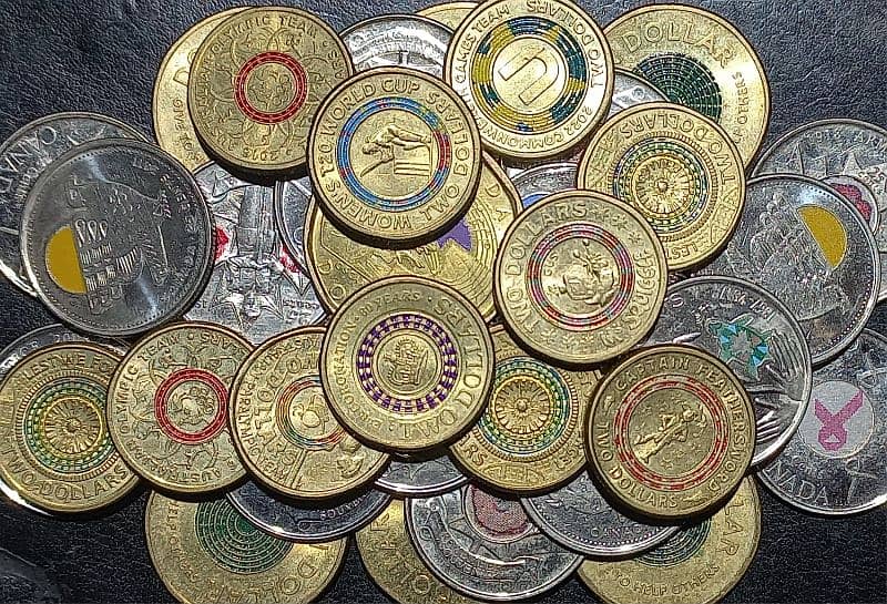 Colored Coins Collection 18