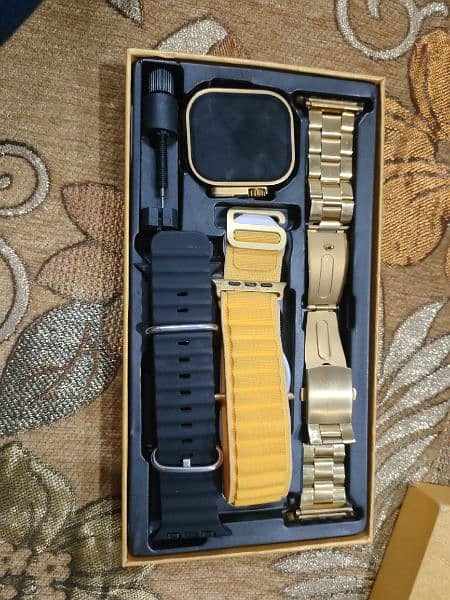 G9 ultra pro gold smart watch available for sale 1
