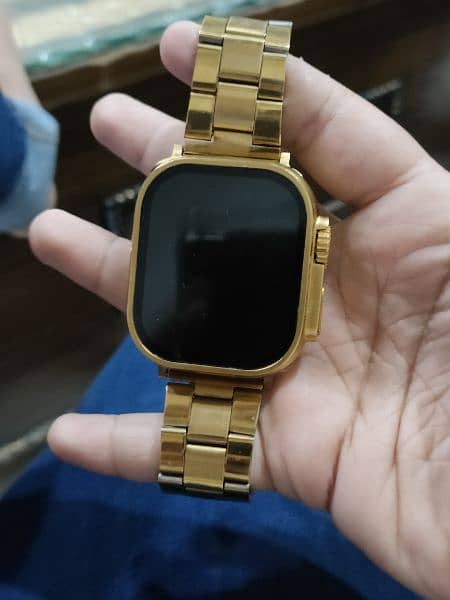 G9 ultra pro gold smart watch available for sale 2