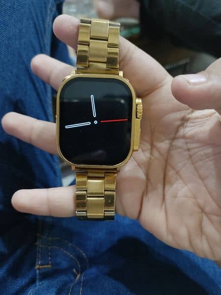 G9 ultra pro gold smart watch available for sale 3