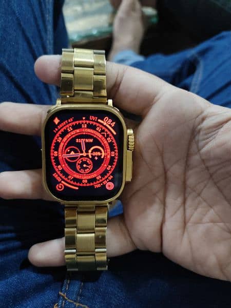 G9 ultra pro gold smart watch available for sale 4