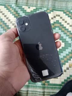 iphone 11 in balck colur without scratch 64 gb battery health 85