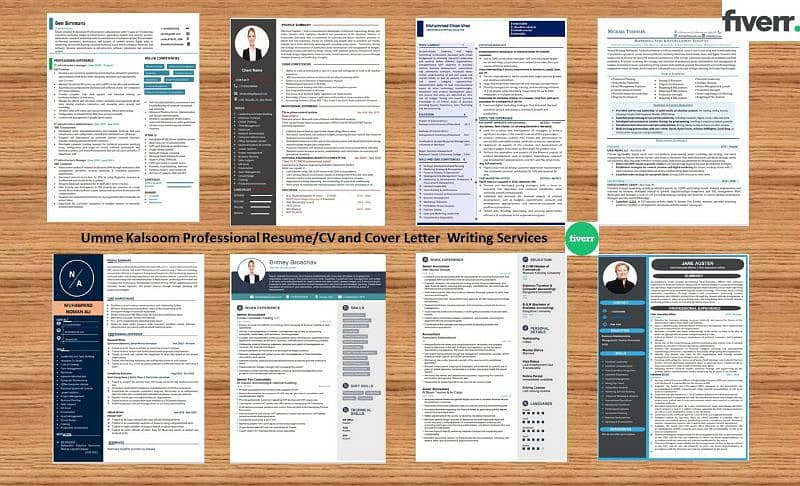 I will make a professional resume design or a modern cv template 4