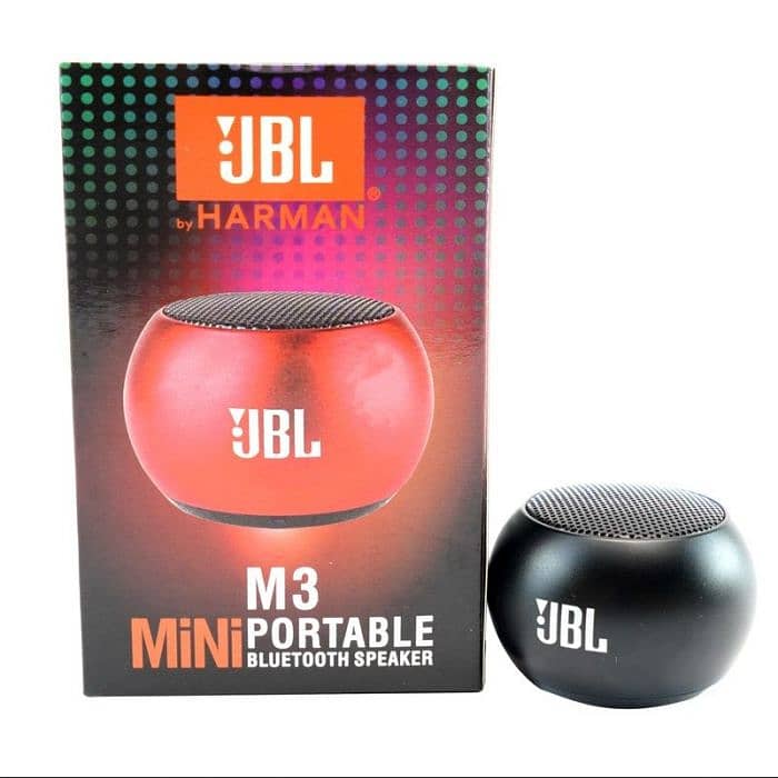 JBL M3 Mini Portable and Rechargeable Wireless Bluetooth speaker 0