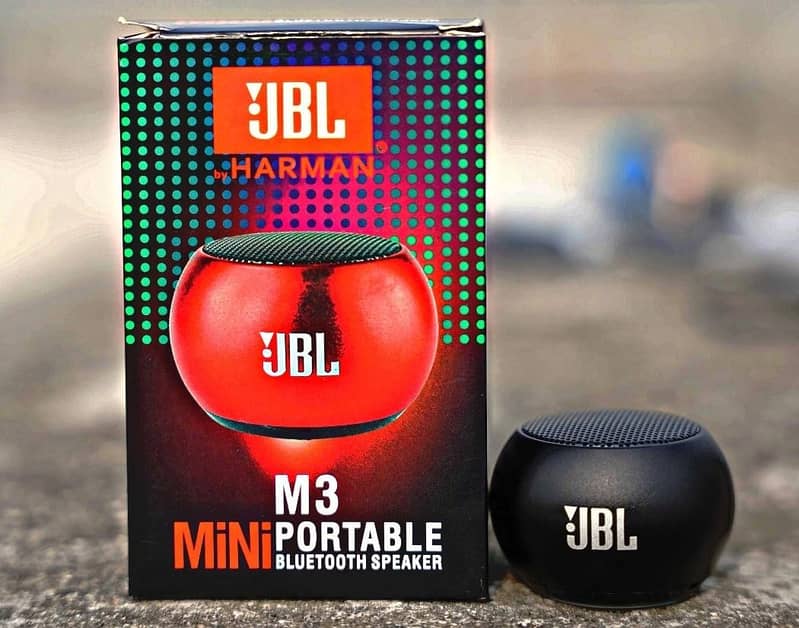 JBL M3 Mini Portable and Rechargeable Wireless Bluetooth speaker 4