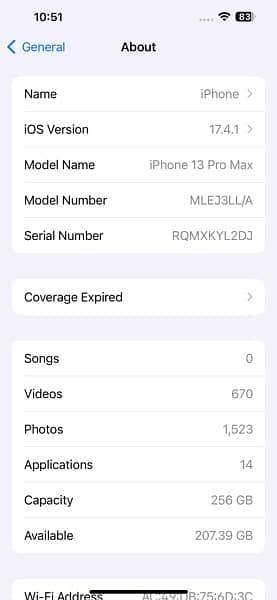 iPhone 13 pro max only mobile for sale battery health 89 water pack 7