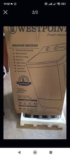 WF 1017 westpoint Washing Machine