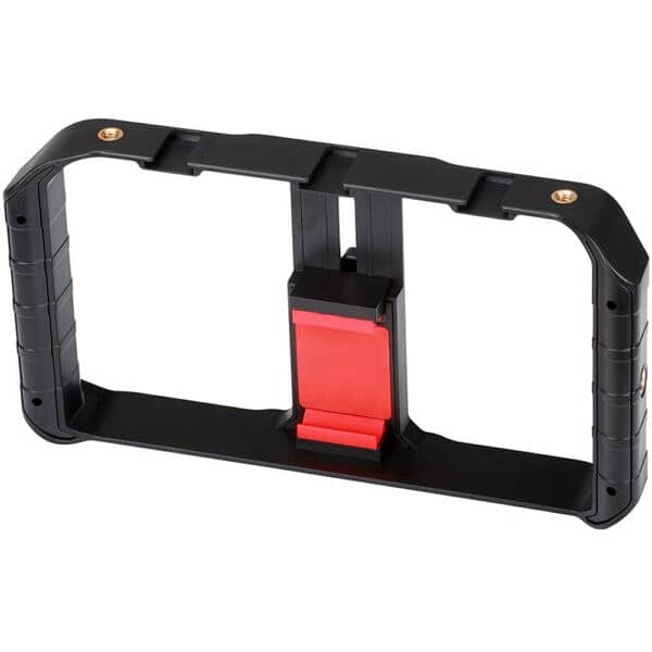 Apkina Smartphone Video Handle Rig Filmmaking Stabilizer Case – Black 1