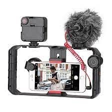 Apkina Smartphone Video Handle Rig Filmmaking Stabilizer Case – Black 3