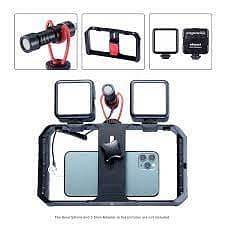 Apkina Smartphone Video Handle Rig Filmmaking Stabilizer Case – Black 4