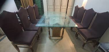 8 chair dining table 0