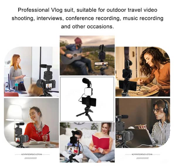 Portable Vlogging Kit Video Making Equipment with best bluetooth 2