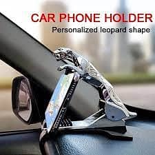 Cool Jaguar Cheetah HUD Car Phone Holder Leopard Cell Phone GPS Stand 2