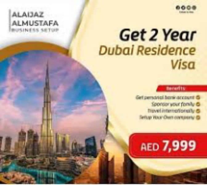 DUBAI visit and freelance visa available 4