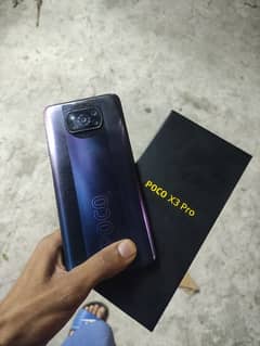 POCO X3 PRO 6+2GB 128GB WITH BOX AND CHARGER NO OPEN REPAIR