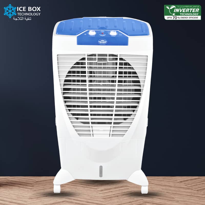 Boss air cooler brand new with Ice box for urgent sale 0