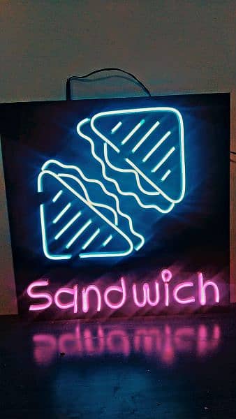 Neon Sign, 3D sign Board, Light sign Board 18