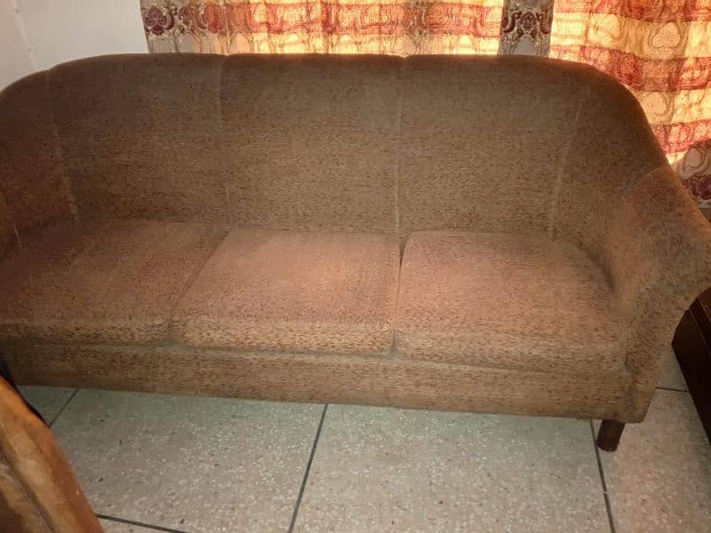 wood sofa for sell 1