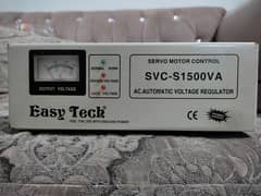 Easy Tech SVC-S1500VA Servo Motor Stabilizer Auto Voltage Regulator