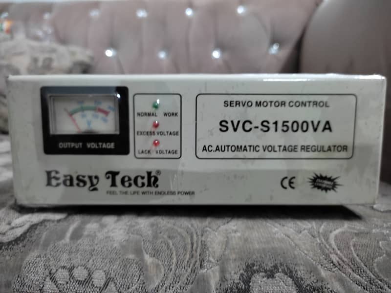 Easy Tech SVC-S1500VA Servo Motor Stabilizer Auto Voltage Regulator 2