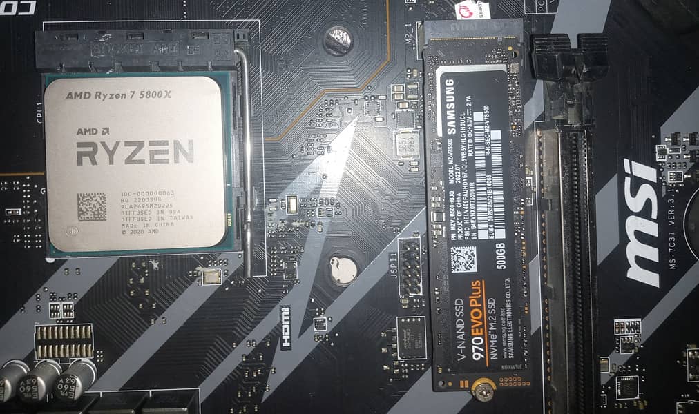 AMD Ryzen 7 5800x High End Premium Build/MSI RTX 3060 Ti GAMING X TRIO 10