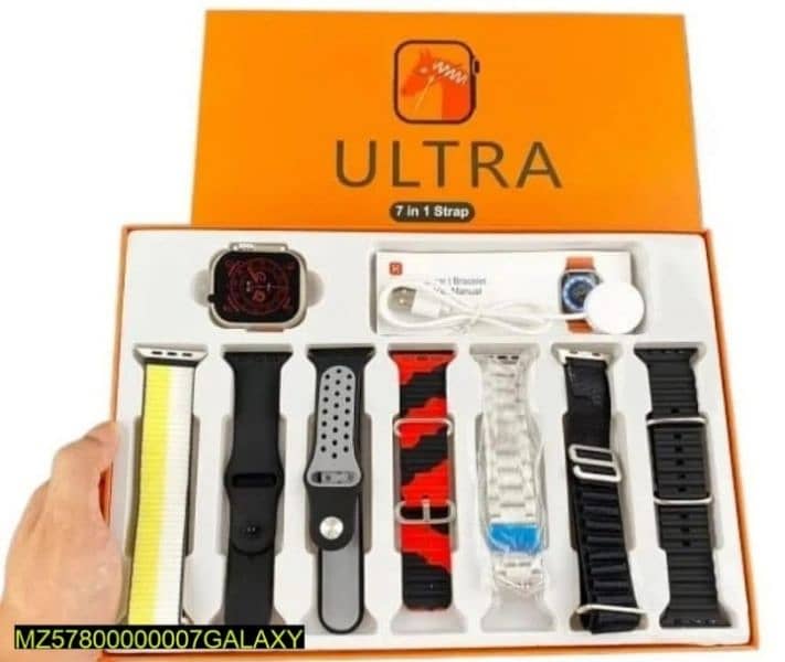 watch ultra 7 in 1 delivery all over Pakistan cash on delivery 1