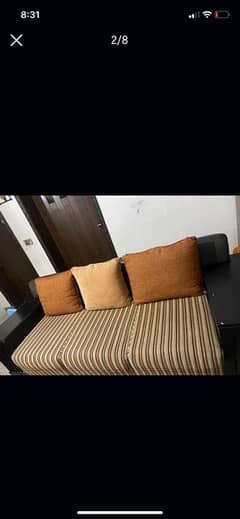 3,2,1 sofa set very good condition pure wood
