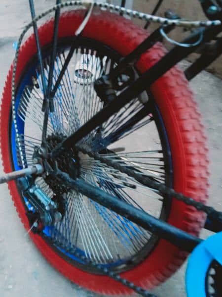 gear cycle everything ok wheeling cycle tyre new  03224884652 WhatsApp 2