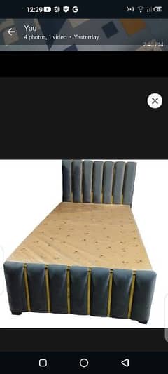 one single poshish bed new for sale