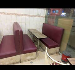Restaurant Used Sofas , Not defective Just need to white cover change