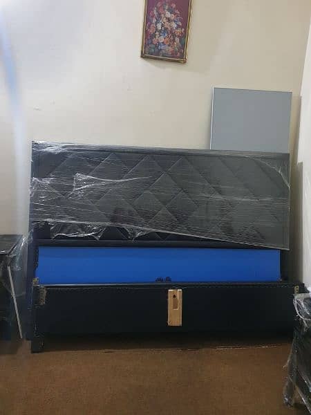 Leather Bed Set 1