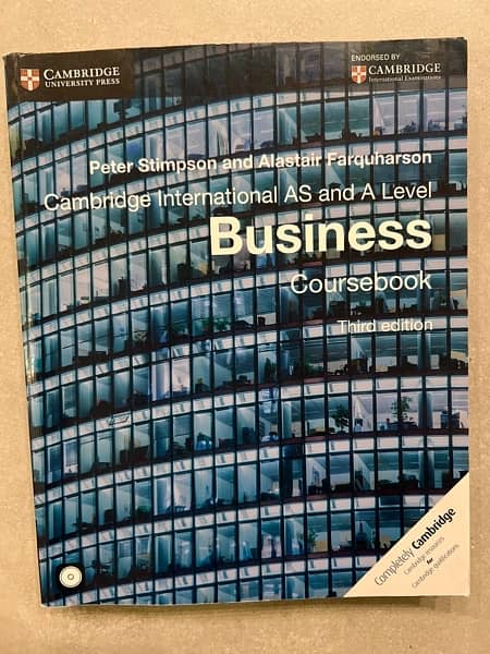 Business A level Coursebook (third edition) 0