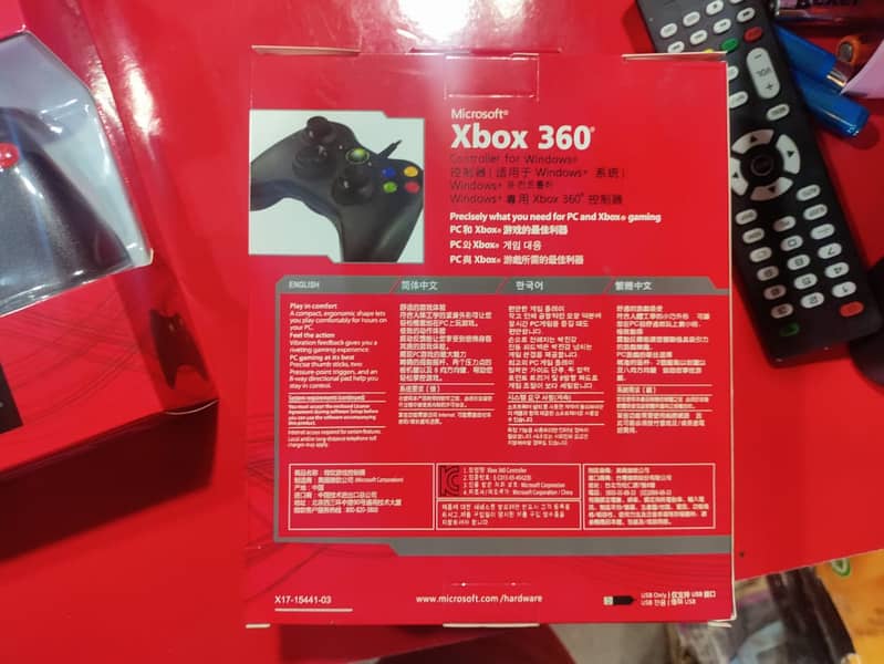 X BOX 360 Controller Wired 2