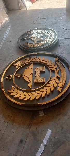 Trophy Award shield medals & sign board 1