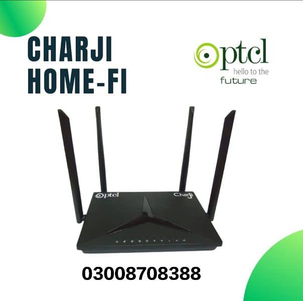 New PTCL Charji Home fi what a great Router 3