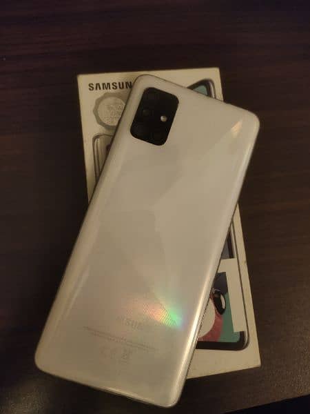 Samsung A51 with box 1