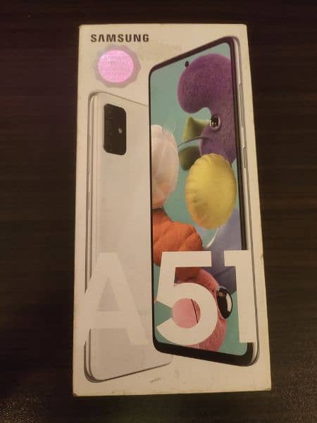 Samsung A51 with box 6