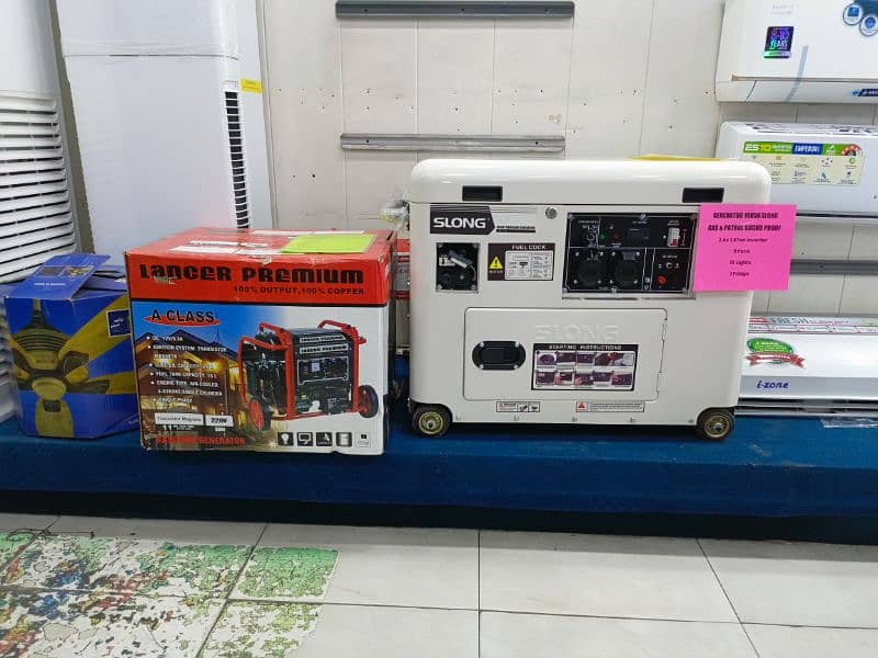 Generator 10Kva to 50Kva Gas Patrol And Diesel New Sound Less Imported 0