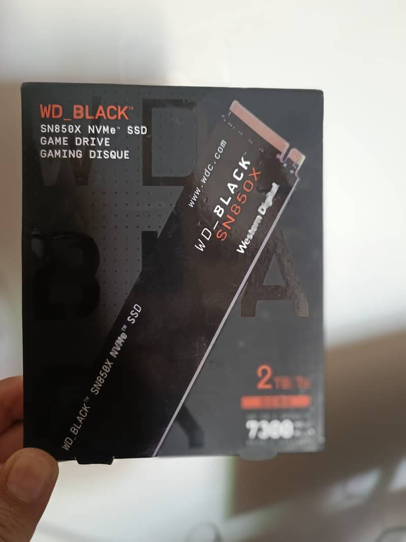 WD Black SN850X 2TB NVME 5 years international warranty 1