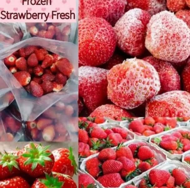 Frozen fresh hygyine strawberry 0