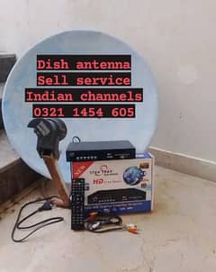HD DISH antenna tv sell service 0321 1454 6O5