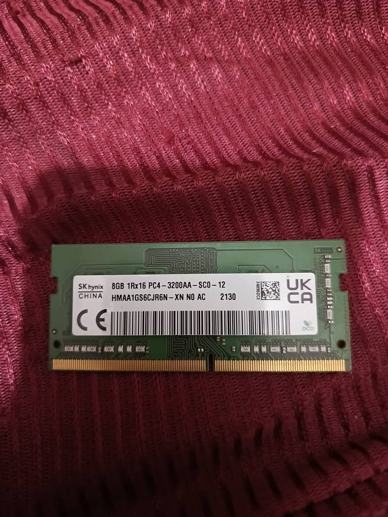 Laptop Ram 8GB 1 Rx16 PC4 3200AA 0