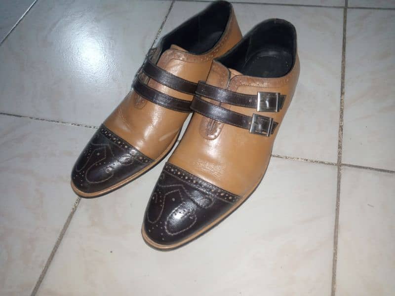 two pairs Branded formal shoes 42 size 0